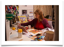 In the studio - Philip Wilson